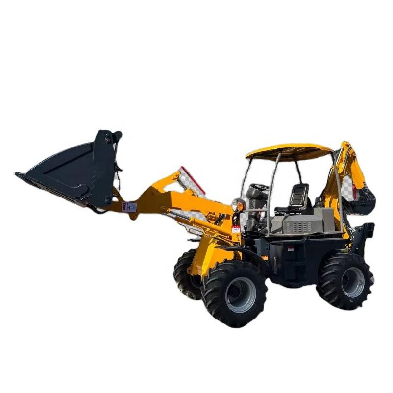3 Ton Wheel 4 Ton Backhoe Back Hoe Loader Small Mini Front End Tractor Backhoe Wheel Loader Skid Steer Lorry Loader
